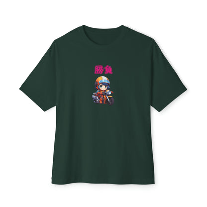 Oversized Relaxed Fit Cotton Boxy T-Shirt - HIKARI Chan