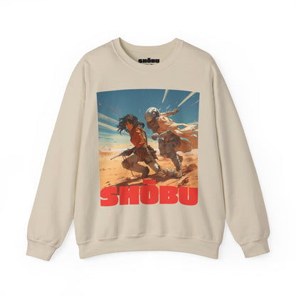 Medium Heavy Classic Fit Crew Neck Sweatshirt - Desert Hunters SAORI and RT665