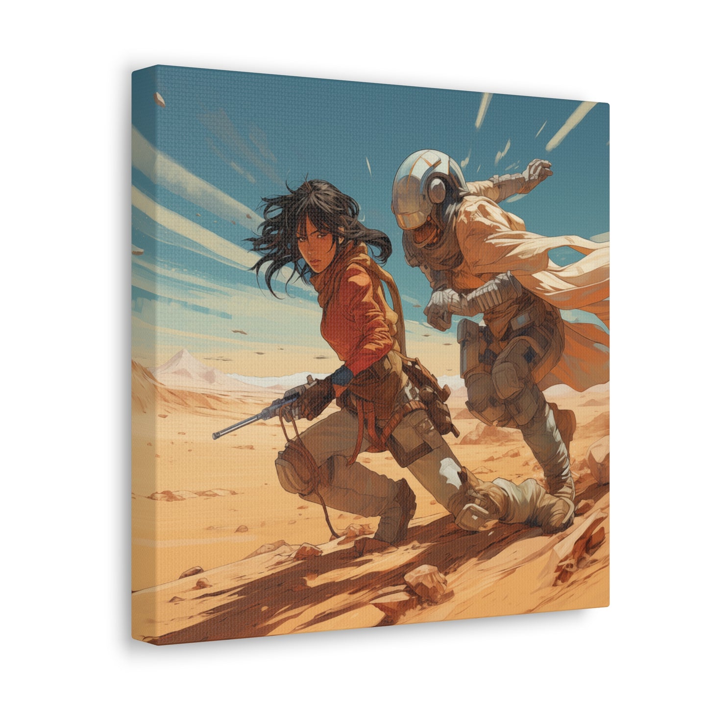 Limited Edition Season 1 Cotton Canvas Print - SAORI and RT665