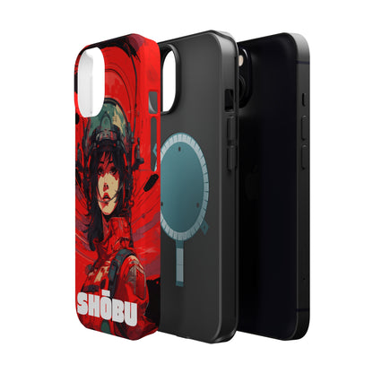 iPhone MagSafe Double Layer Tough Case - Mecha Engineer KIMI