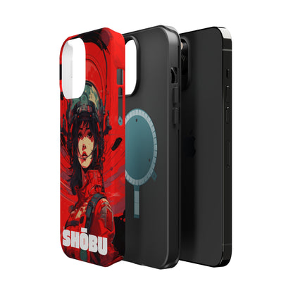 iPhone MagSafe Double Layer Tough Case - Mecha Engineer KIMI
