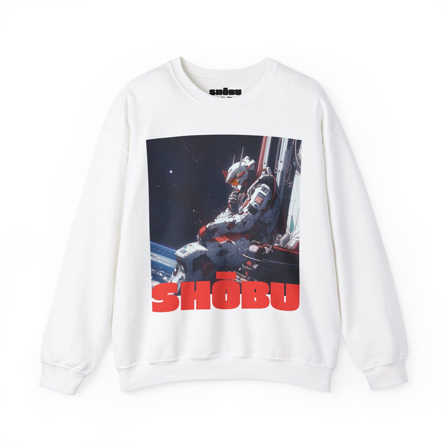 Medium Heavy Classic Fit Crew Neck Sweatshirt - Mech Operator RYŪJI