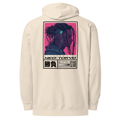 Bone Unisex midweight hoodie - SHŌBU CYBERVOID - Citizens of Neo-Tokyo