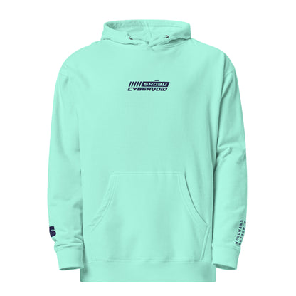 Mint Unisex midweight hoodie - SHŌBU CYBERVOID - Citizens of Neo-Tokyo